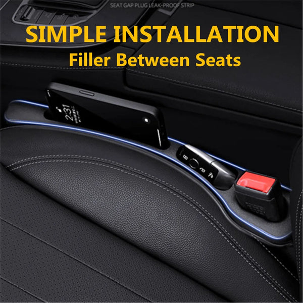 2PCS BMW Car Seat Gap Filler for BMW E46, E90, E60, F30, F10, E39, G20, F20, E92 - Interior Decoration & Organizer, Keeps Car Seats Clean & Organized 🚗✨