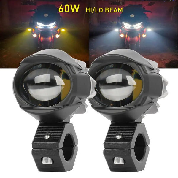 3-Inch LED Motorcycle Fog Light for BMW F800GS – Off-Road Auxiliary Driving Light for ATV, UTV, and 4x4 Trucks