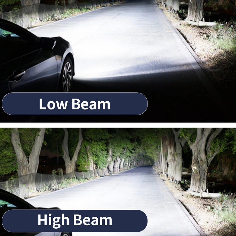 Heyword 160W 26000LM CSP LED Headlights – H4 H7 H11 9005 Bulbs | 3000K-8000K Super Bright Car Lights