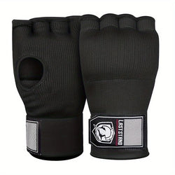 MMA Half Finger Gel Boxing Glove - Muay Thai Training Hand Wrap with Wrist Strap 🥊