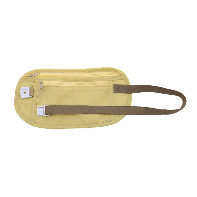 Invisible Travel Money Belt 💼 | Hidden Waist Bag for Running, Hiking & Travel 🏃✈️
