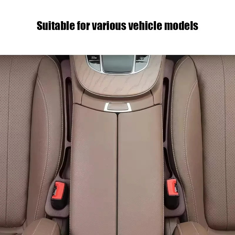 2pcs Car Seat Gap Filler Organizer Waterproof Car Seat Gap Plug Strip with 2 Grooves – Auto Interior Accessories 🚗