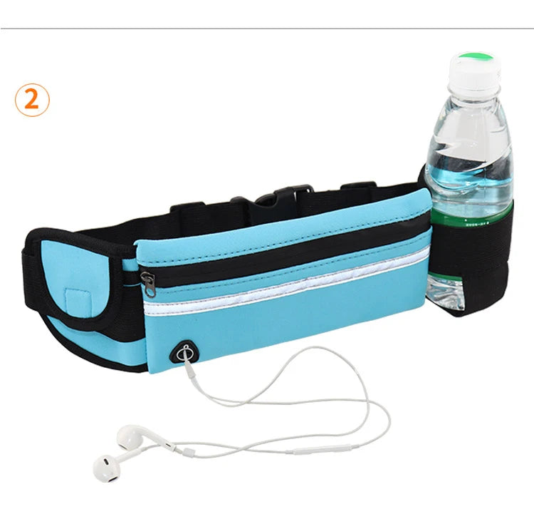 Running Waist Bag – Sports Fanny Pack for Women & Men 🏃‍♀️🏃‍♂️ | Phone Holder for Jogging, Gym, Cycling 🚴‍♀️