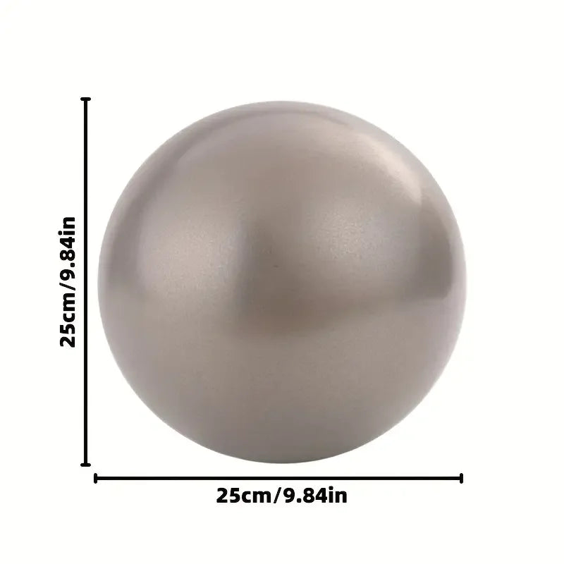 25CM Yoga Pilates Ball - Small Exercise & Therapy Balance Ball for Core Training 🧘‍♀️💪