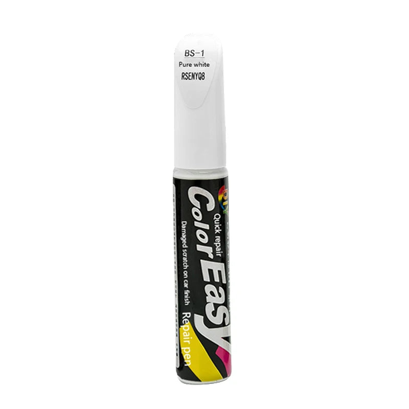 Car Scratch Repair Pen – Touch-Up Paint for Pearl White, Black, Silver Cars