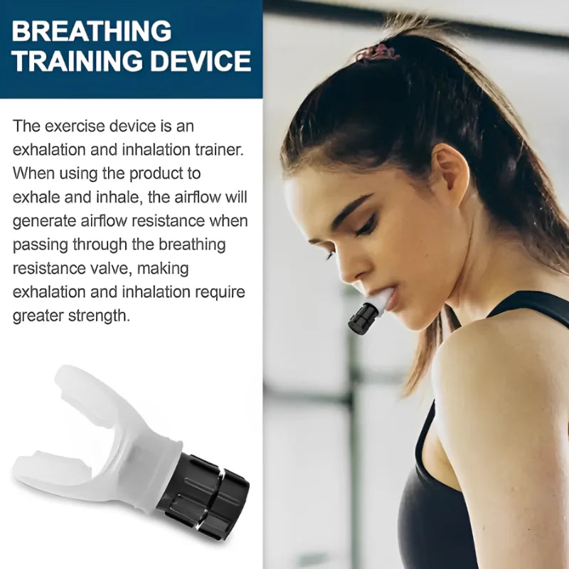💨 LungFit Pro™ – Adjustable Breathing Exercise Device for Lung Strength & Endurance Training