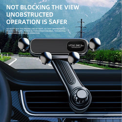 Universal Gravity Car Phone Holder for 4.7-7 Inch Phones 🚗📱 - Shockproof Air Vent Mount