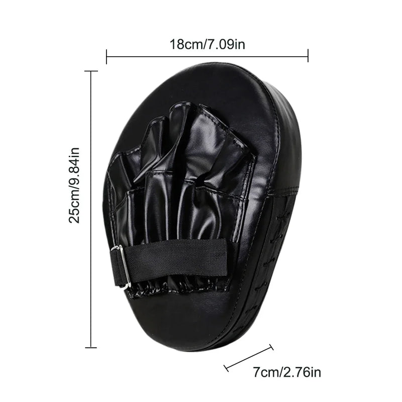 PU Leather Kickboxing Gloves & Punch Target Bag for MMA, Karate, Muay Thai & Sanda Training (Adults & Kids)