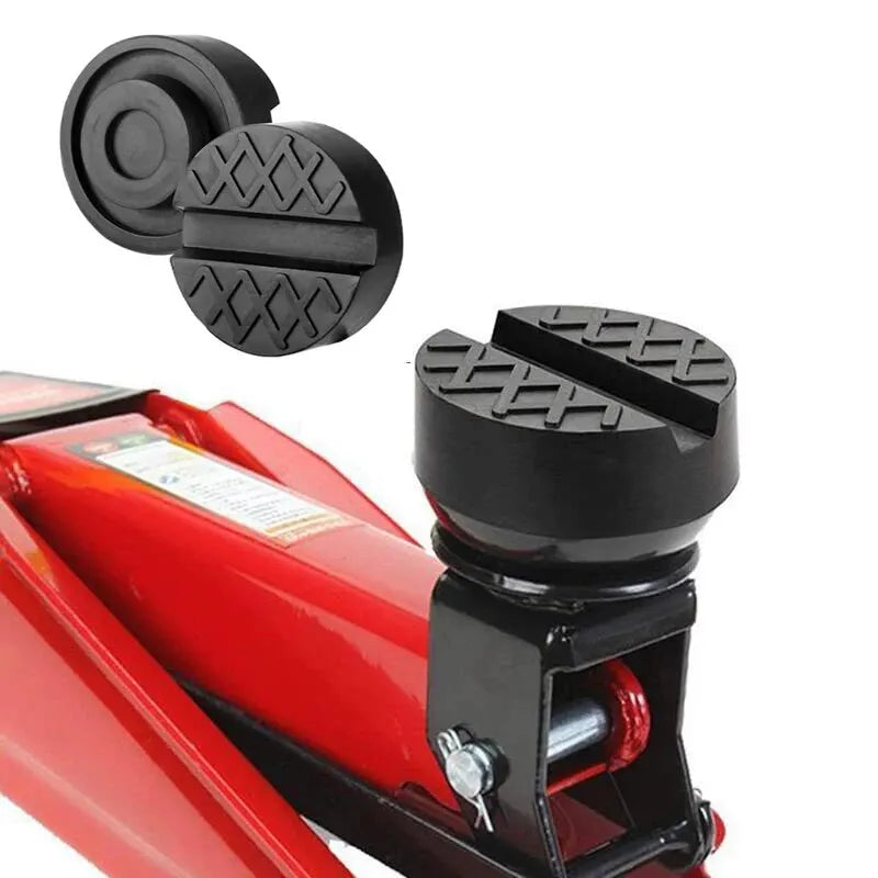 Universal Car Lift Jack Support Pad – Slotted Rubber Frame Rail Adapter for Lexus, Subaru, Fiat, Volvo 🚗🛠️