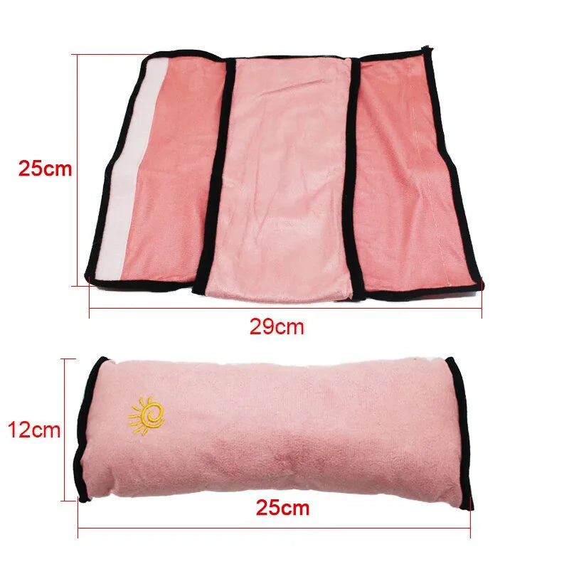 Soft & Safe™ Kids Car Seat Belt Pillow – Universal Shoulder Cushion for Children & Women 🚗🧸