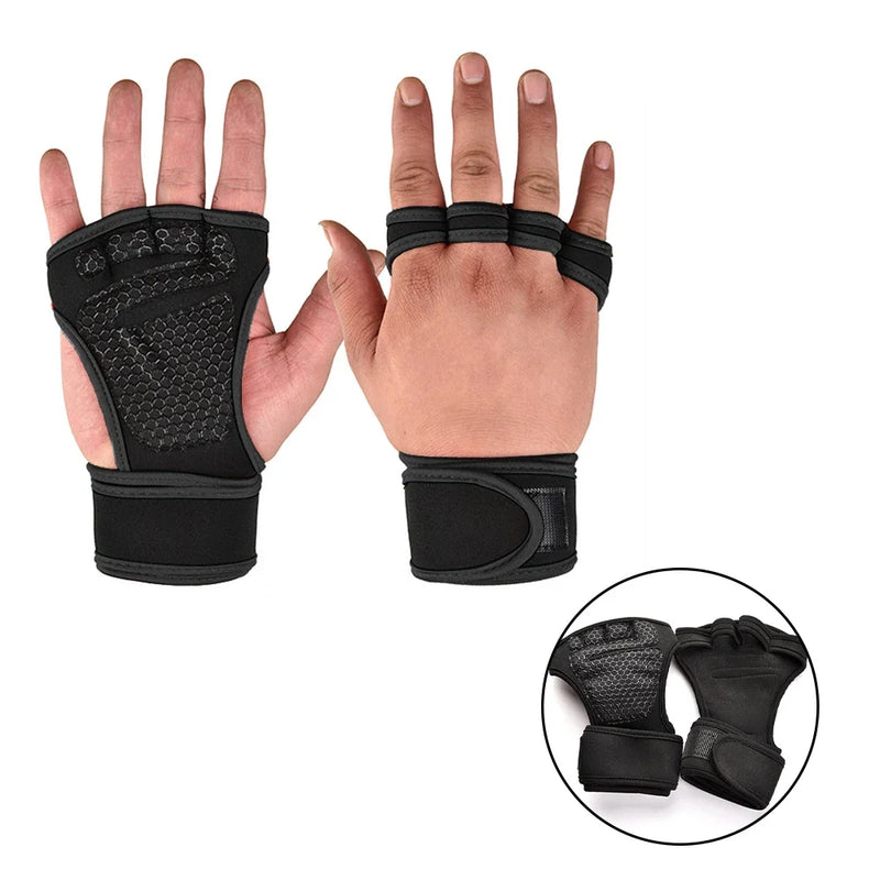 🔥 ProGrip™ Workout Gloves – Wrist Support & Palm Protection for Gym, Fitness, and Weightlifting 💪