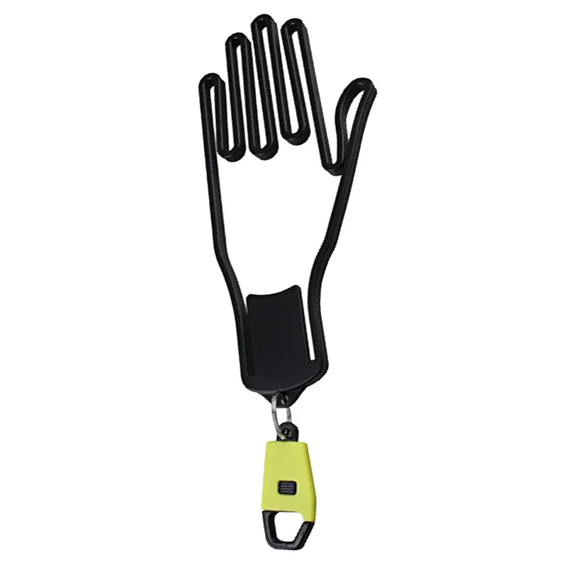 Golf Glove Holder Rack ⛳ | Portable Plastic Glove Hanger with Keychain – Glove Display & Support Stand