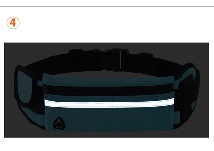 Running Waist Bag – Sports Fanny Pack for Women & Men 🏃‍♀️🏃‍♂️ | Phone Holder for Jogging, Gym, Cycling 🚴‍♀️