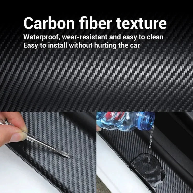 Carbon Fiber Tape for Cars – Waterproof Adhesive Automotive Sticker Wrap
