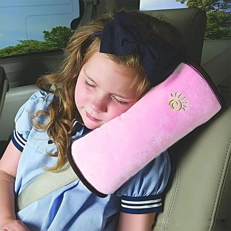 Soft & Safe™ Kids Car Seat Belt Pillow – Universal Shoulder Cushion for Children & Women 🚗🧸