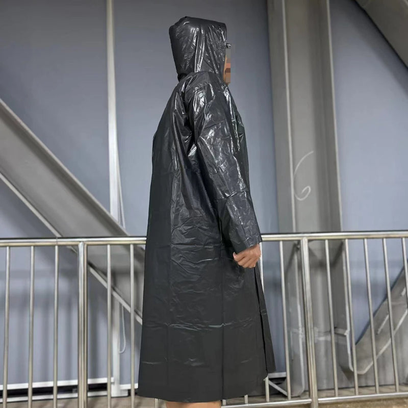 ClearShield™ Disposable Full-Body Raincoat – Unisex, Portable & Waterproof 🌧️🧥