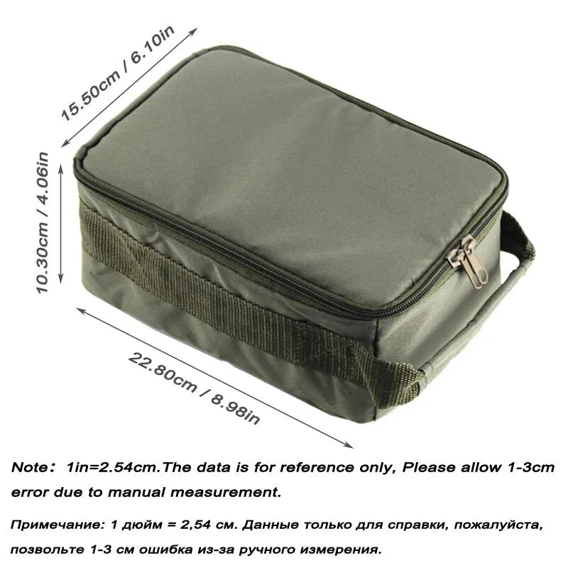 Oxford Fishing Tackle Bag - Large Capacity Portable Fishing Gear Storage Handbag 🎣