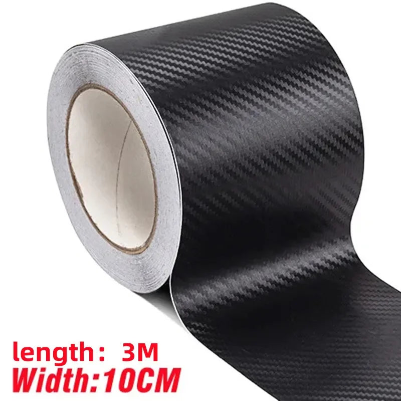 Carbon Fiber Tape for Cars – Waterproof Adhesive Automotive Sticker Wrap