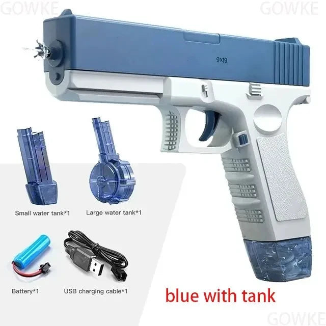 Blaster Splash™ High-Pressure Automatic Water Gun for Kids – Summer Beach Toy