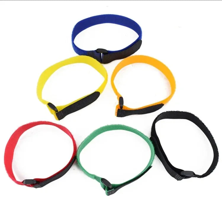 5pcs Universal Bike Handlebar Strap – Nylon Flashlight Holder & Tie-Down Bands