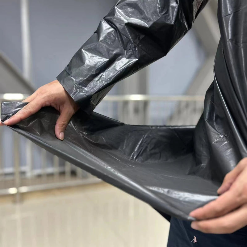 ClearShield™ Disposable Full-Body Raincoat – Unisex, Portable & Waterproof 🌧️🧥