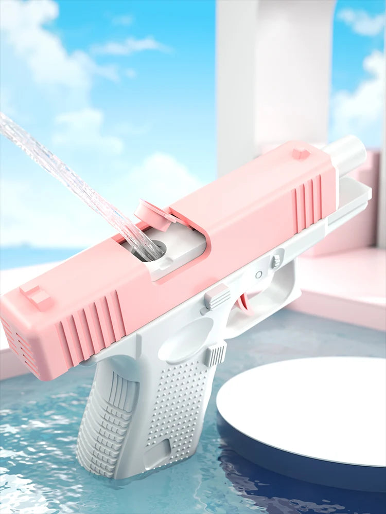Blaster Splash™ High-Pressure Automatic Water Gun for Kids – Summer Beach Toy