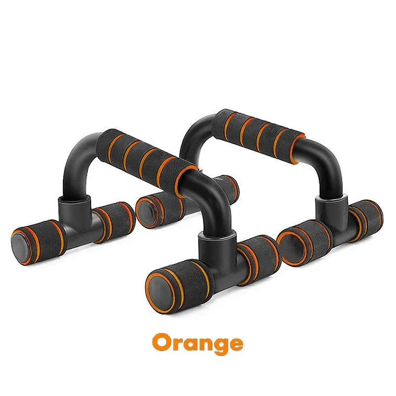 U-Shaped Push-up Rack with Hand Sponge Grip – Fitness Equipment for Home Gym & Muscle Training 💪