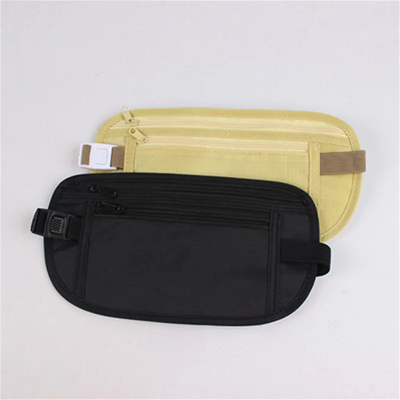 Invisible Travel Money Belt 💼 | Hidden Waist Bag for Running, Hiking & Travel 🏃✈️