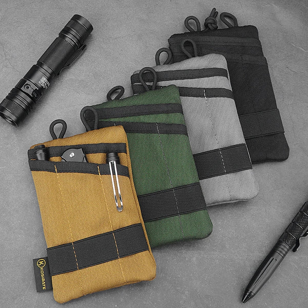 🧭 Compact EDC Organizer Pouch – Tactical Pocket Bag for Camping, Hiking & Everyday Carry