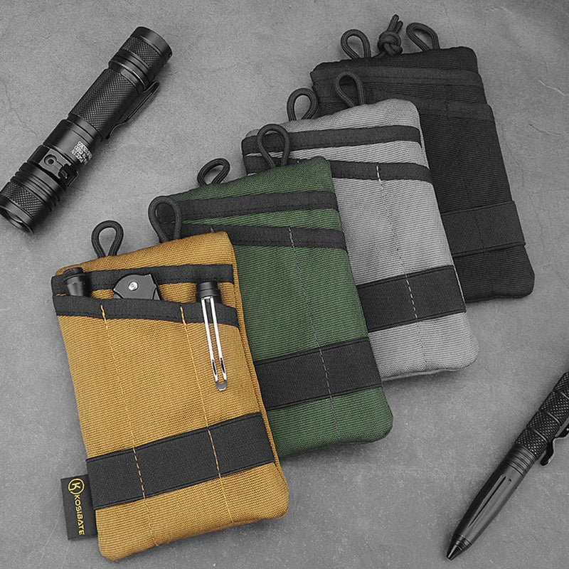 🧭 Compact EDC Organizer Pouch – Tactical Pocket Bag for Camping, Hiking & Everyday Carry