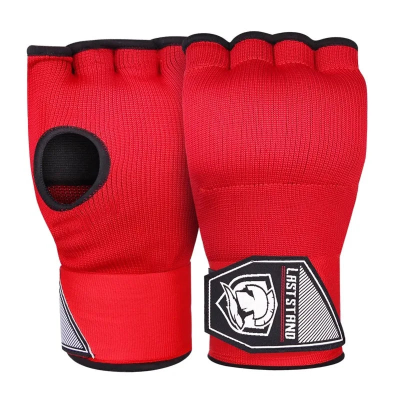 MMA Half Finger Gel Boxing Glove - Muay Thai Training Hand Wrap with Wrist Strap 🥊