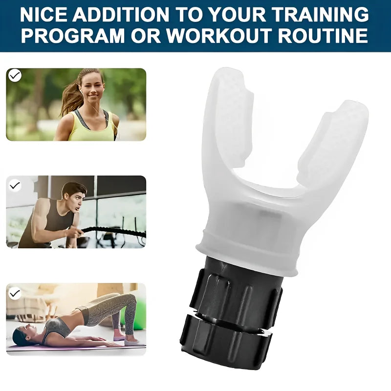 💨 LungFit Pro™ – Adjustable Breathing Exercise Device for Lung Strength & Endurance Training