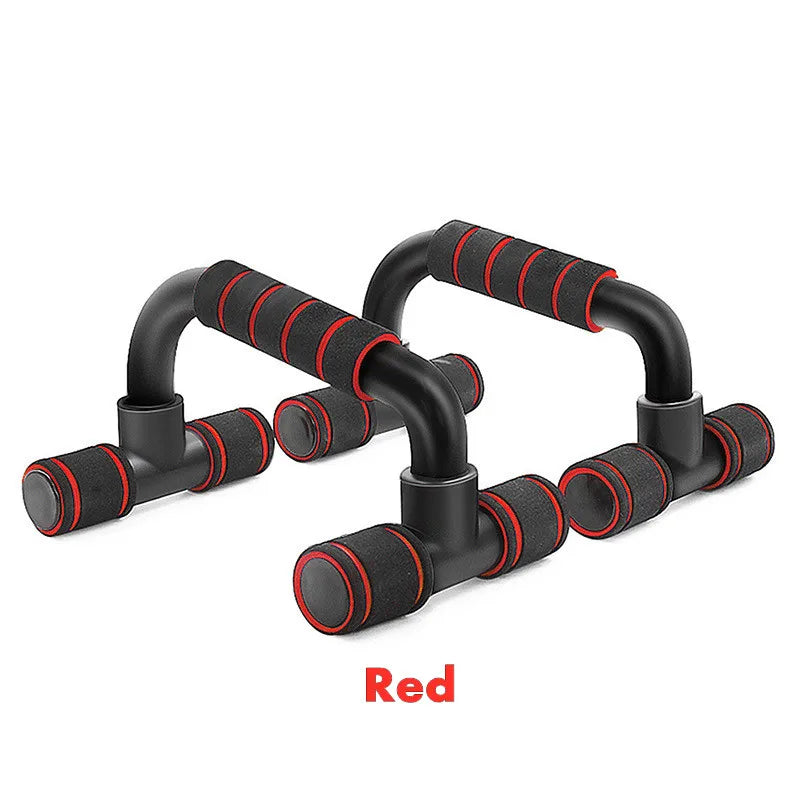 U-Shaped Push-up Rack with Hand Sponge Grip – Fitness Equipment for Home Gym & Muscle Training 💪