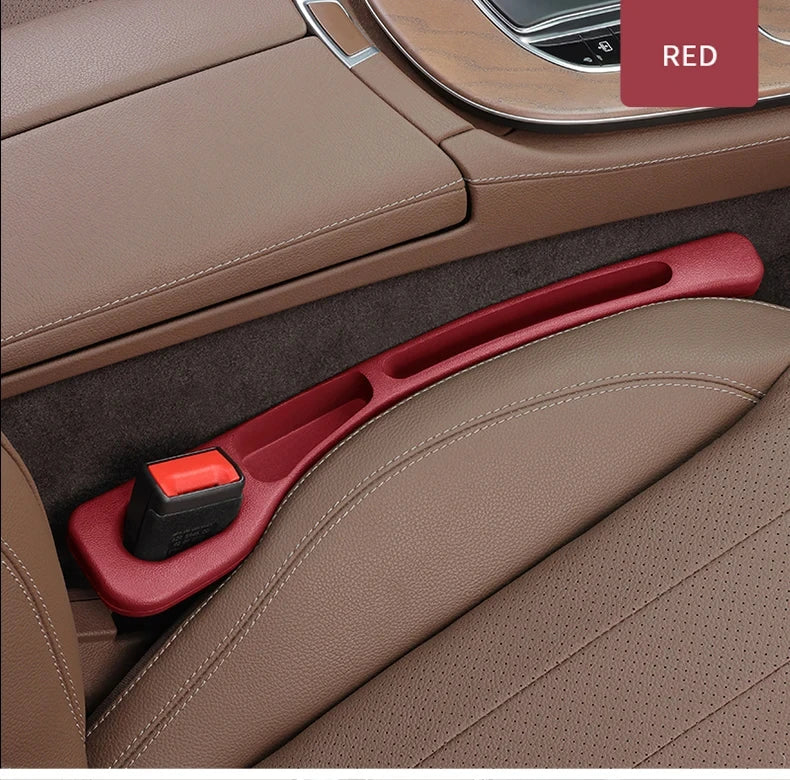 2pcs Car Seat Gap Filler Organizer Waterproof Car Seat Gap Plug Strip with 2 Grooves – Auto Interior Accessories 🚗