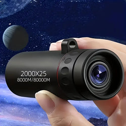 2000X25 HD Monocular Telescope – Compact & Portable Scope for Travel, Hunting, Concerts & Fishing 🔭