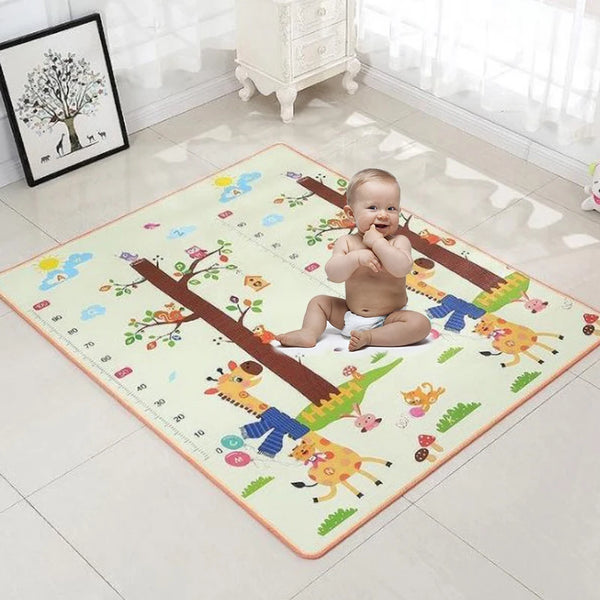 120x90cm Baby Play Mat 🧸 | Soft EPE Foam Crawling & Activity Mat for Newborns & Kids