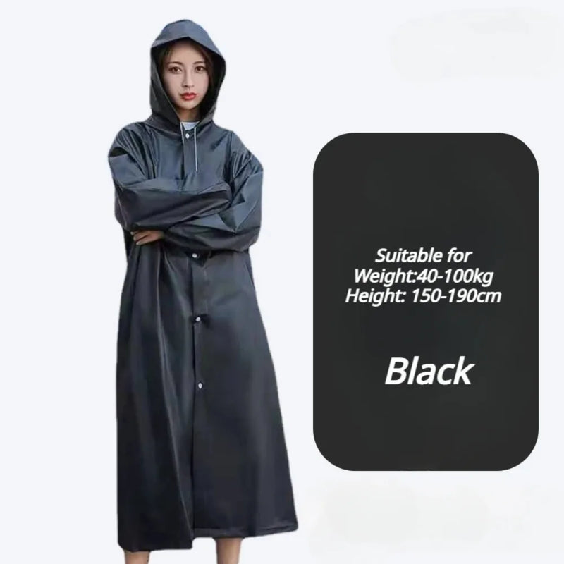 ClearShield™ Disposable Full-Body Raincoat – Unisex, Portable & Waterproof 🌧️🧥