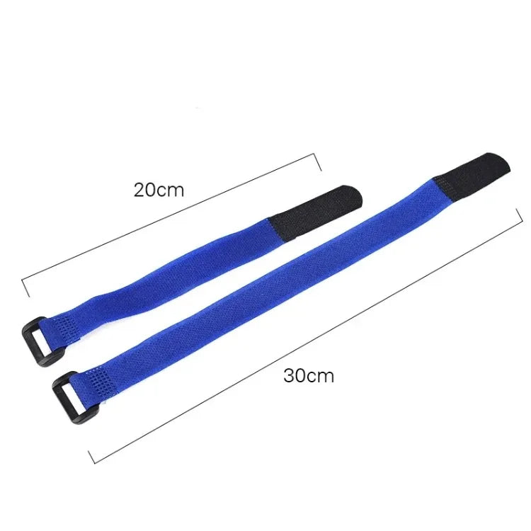 5pcs Universal Bike Handlebar Strap – Nylon Flashlight Holder & Tie-Down Bands