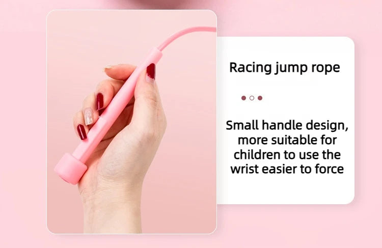 2.8M PVC Speed Skipping Rope 🏃‍♂️🔥 Adjustable Jump Rope for Adults & Kids | Fitness, Weight Loss & Gym Workouts