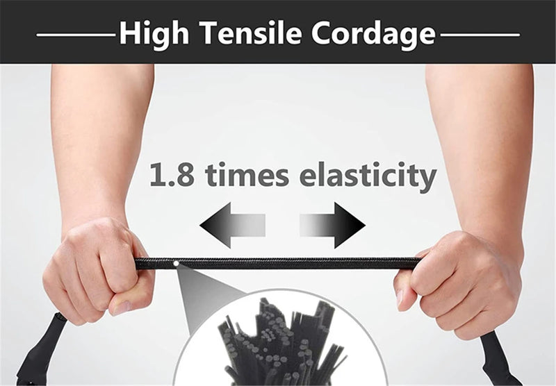 💪 Heavy Duty Bungee Cord with Carabiner Hooks – Elastic Tie Strap for Kayak 🚣‍♂️, Cycling 🚴, Luggage 🧳 & Camping 🏕️ Accessories