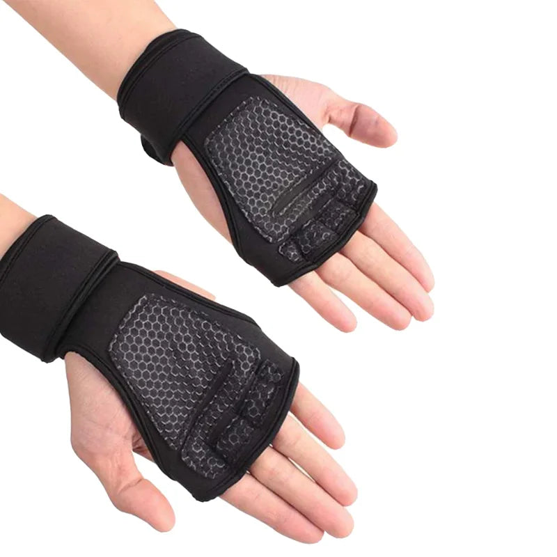 🔥 ProGrip™ Workout Gloves – Wrist Support & Palm Protection for Gym, Fitness, and Weightlifting 💪