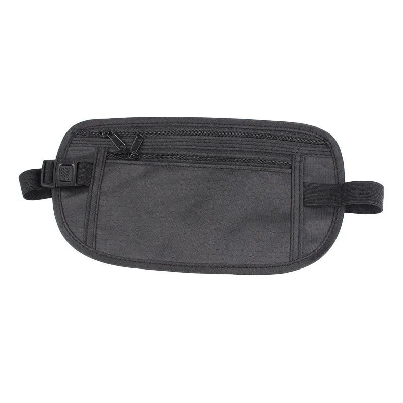 Invisible Travel Money Belt 💼 | Hidden Waist Bag for Running, Hiking & Travel 🏃✈️