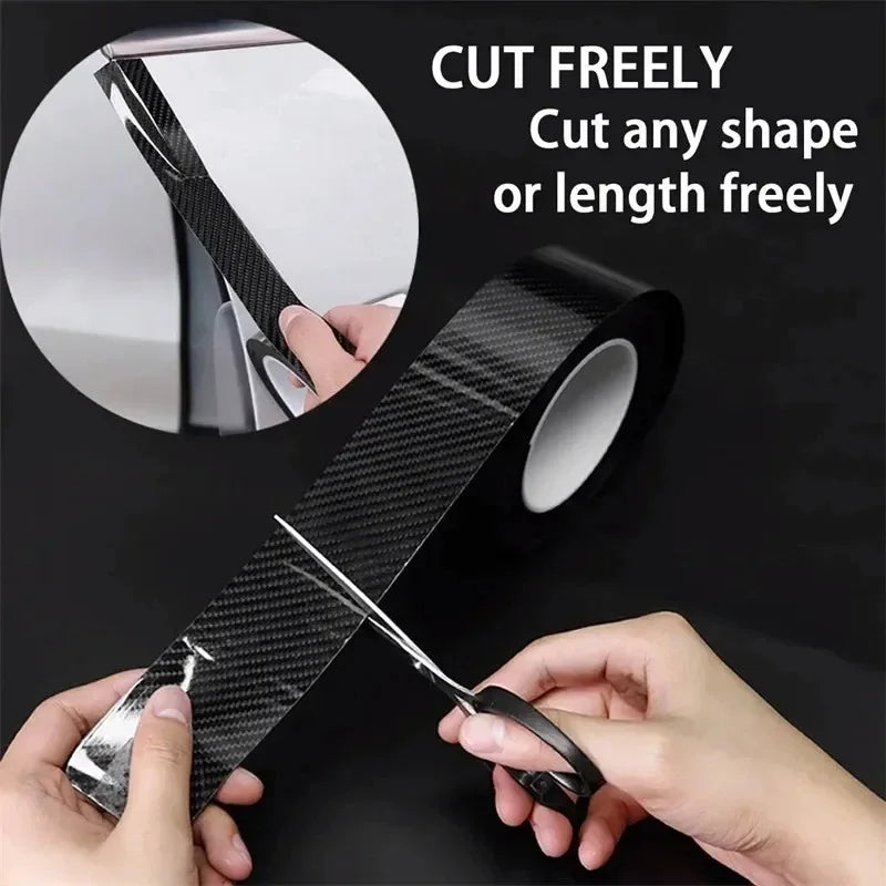 Carbon Fiber Tape for Cars – Waterproof Adhesive Automotive Sticker Wrap
