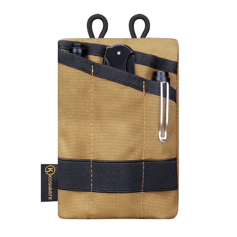 🧭 Compact EDC Organizer Pouch – Tactical Pocket Bag for Camping, Hiking & Everyday Carry