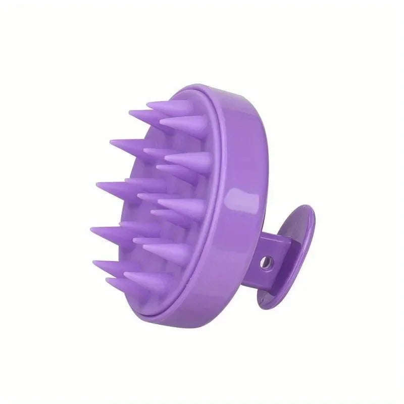 Silicone Scalp Massager Brush 🛁 | Hair Washing & Shampoo Scrubber for Healthy Scalp & Growth