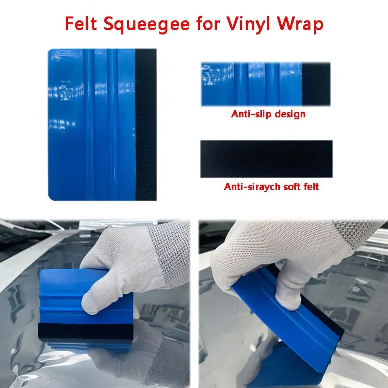 Ultimate Car Wrapping Tools Kit 🚗✨ – Vinyl Wrap Set with Squeegee, Cutter, Scraper & Knife for Auto Foil & Film Application