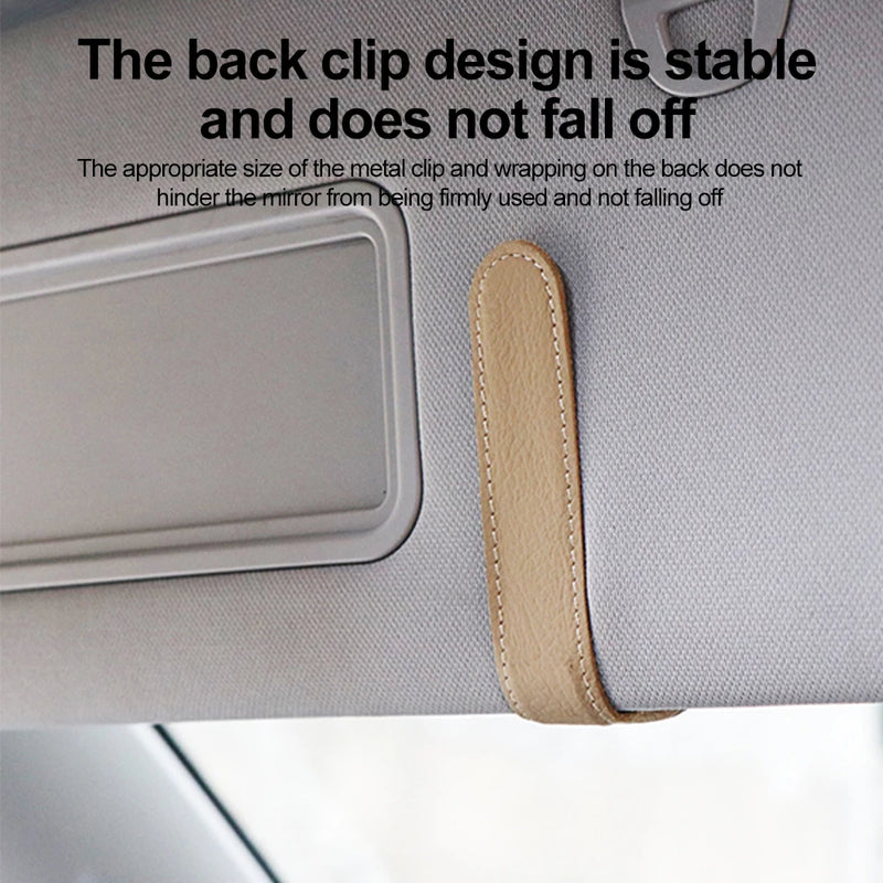 Universal Car Visor Sunglasses Clip & Organizer – Eyeglasses, Cards, Pen Holder