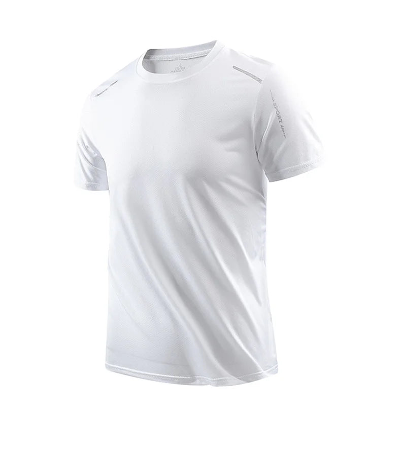 CHRLCK™ Men's Quick Dry Outdoor T-Shirt – Breathable, Lightweight Running & Hiking Tee 👟🌞