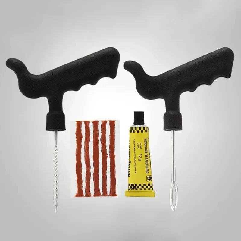 Universal 5-50Pc Tubeless Tire Repair Kit – Heavy Duty Puncture Plug Set for Car, Motorcycle, Truck, SUV & Off-Road Vehicles