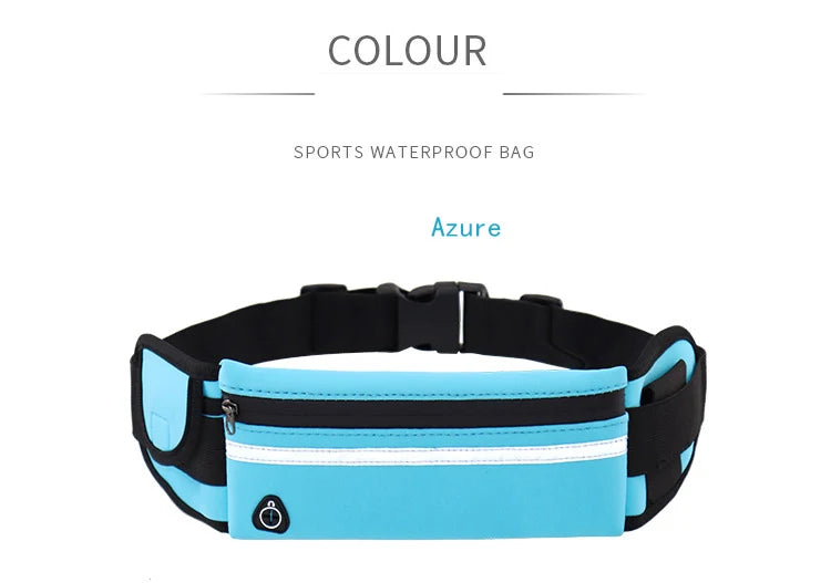 Running Waist Bag – Sports Fanny Pack for Women & Men 🏃‍♀️🏃‍♂️ | Phone Holder for Jogging, Gym, Cycling 🚴‍♀️
